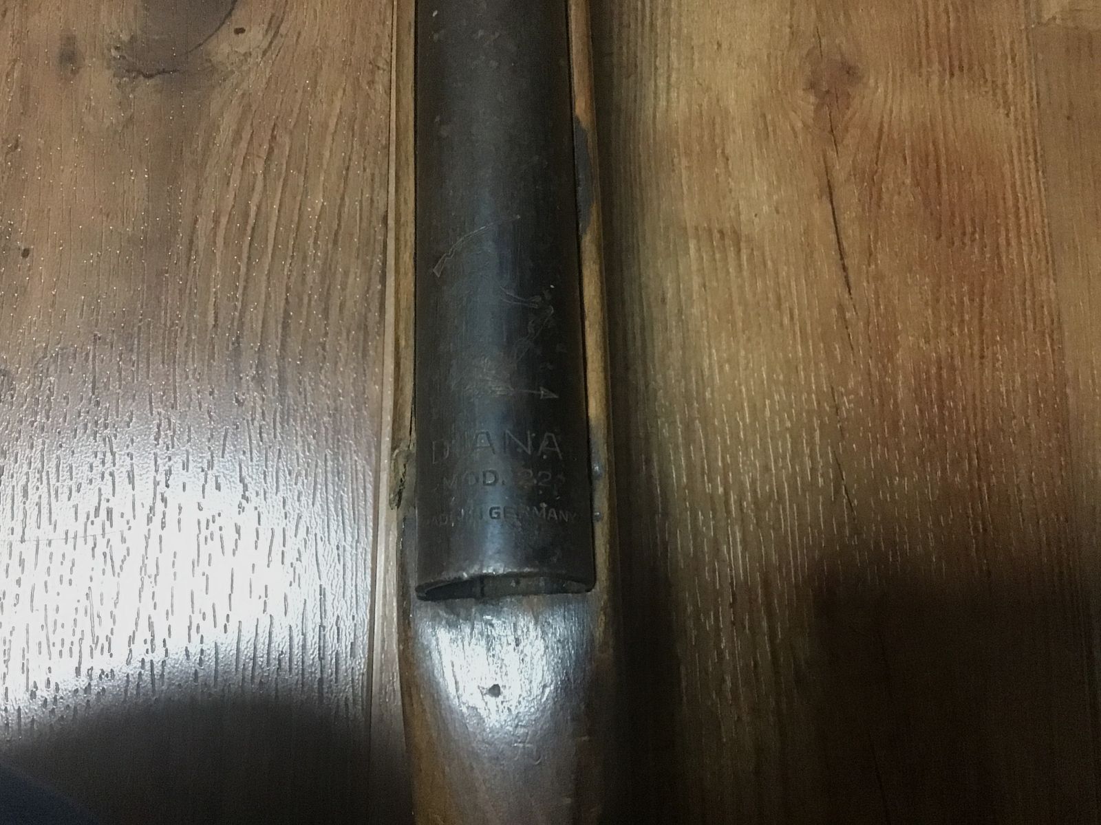 Fusil à air comprimé Diana Modèle 22 Fabriqué en Allemagne bon canon construit de 1953 à 1978