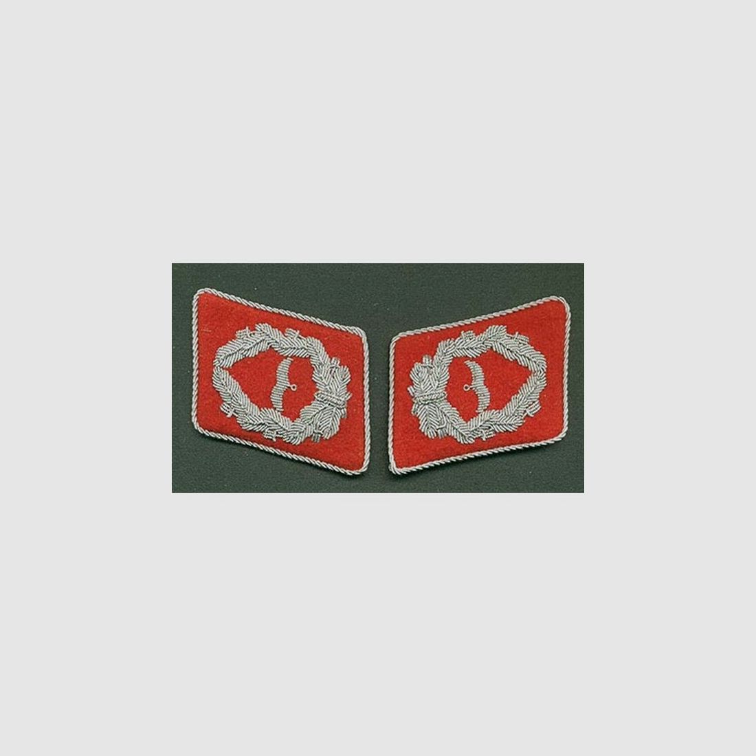 Kragenspiegel Luftwaffe Major Flak Repro !!!
