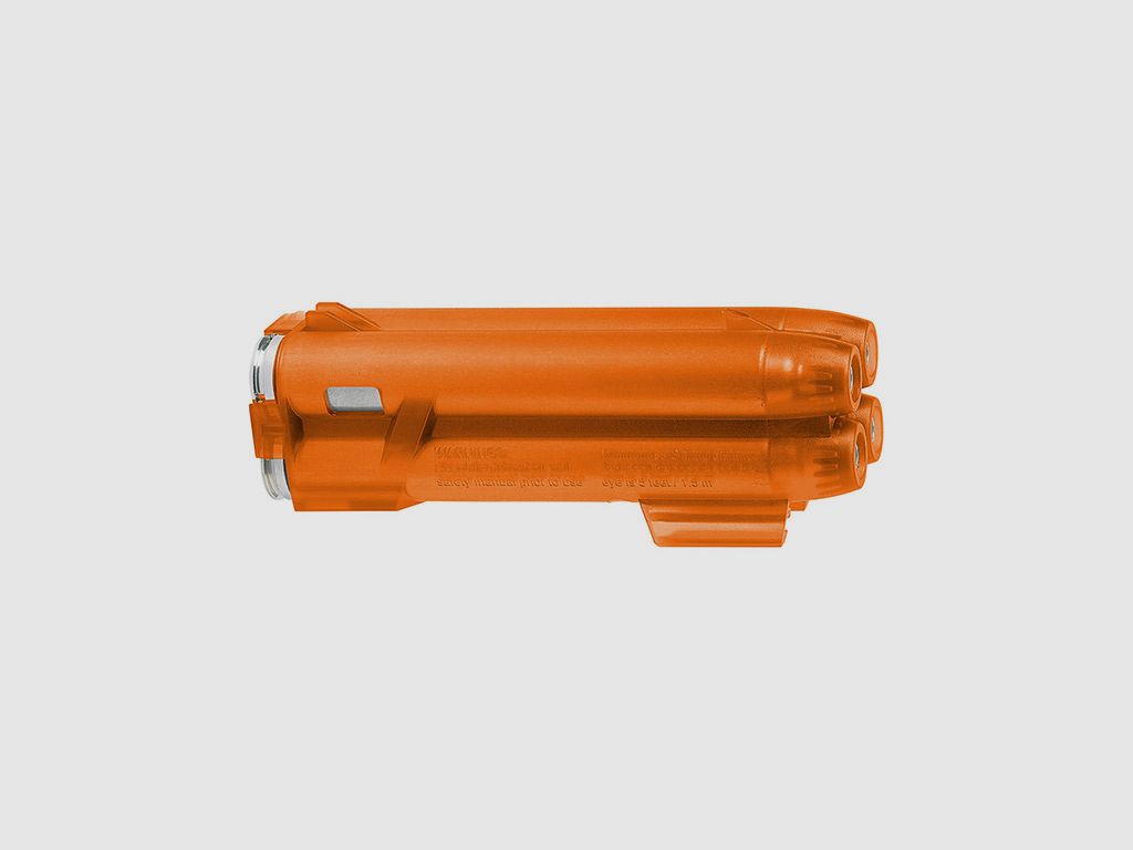 Wechselmagazin 4 Schuss Patronen fĂĽr Pfefferspray Pistole Piexon JPX6 4 x 10 ml Piexol 400kS (P18)