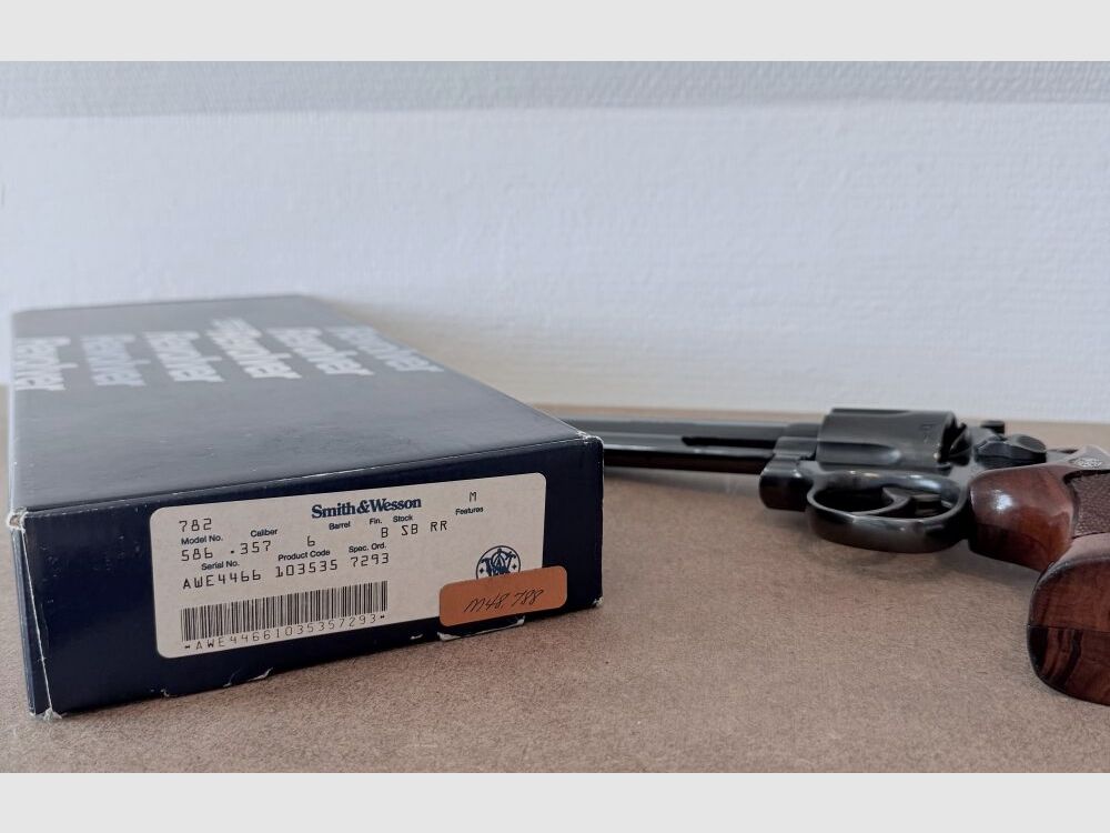 Smith & Wesson Model 586-1 – mit Karton, Bild 6 von 6