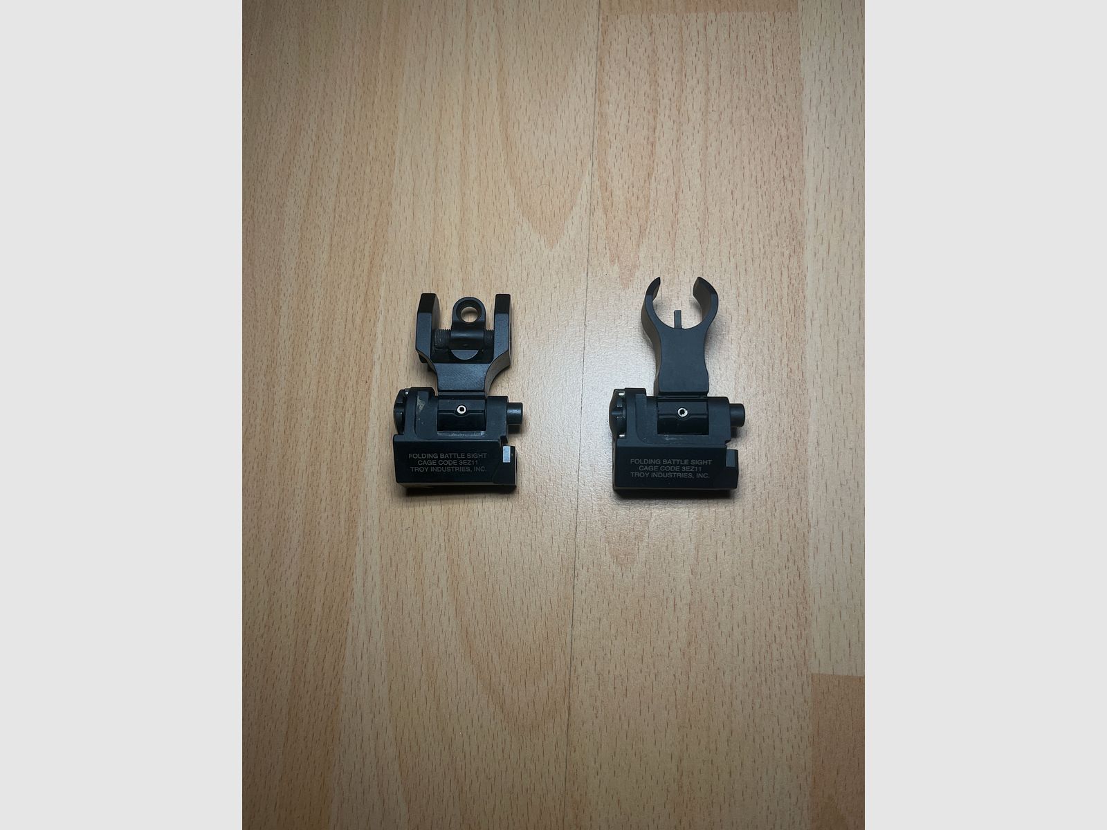 Troy Folding Battle Sights HK Style Non-Optical Sighting