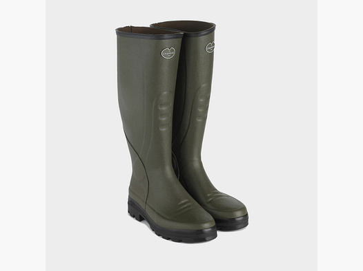 Le Chameau Gummistiefel Traqueur Oliv 41 diverse
