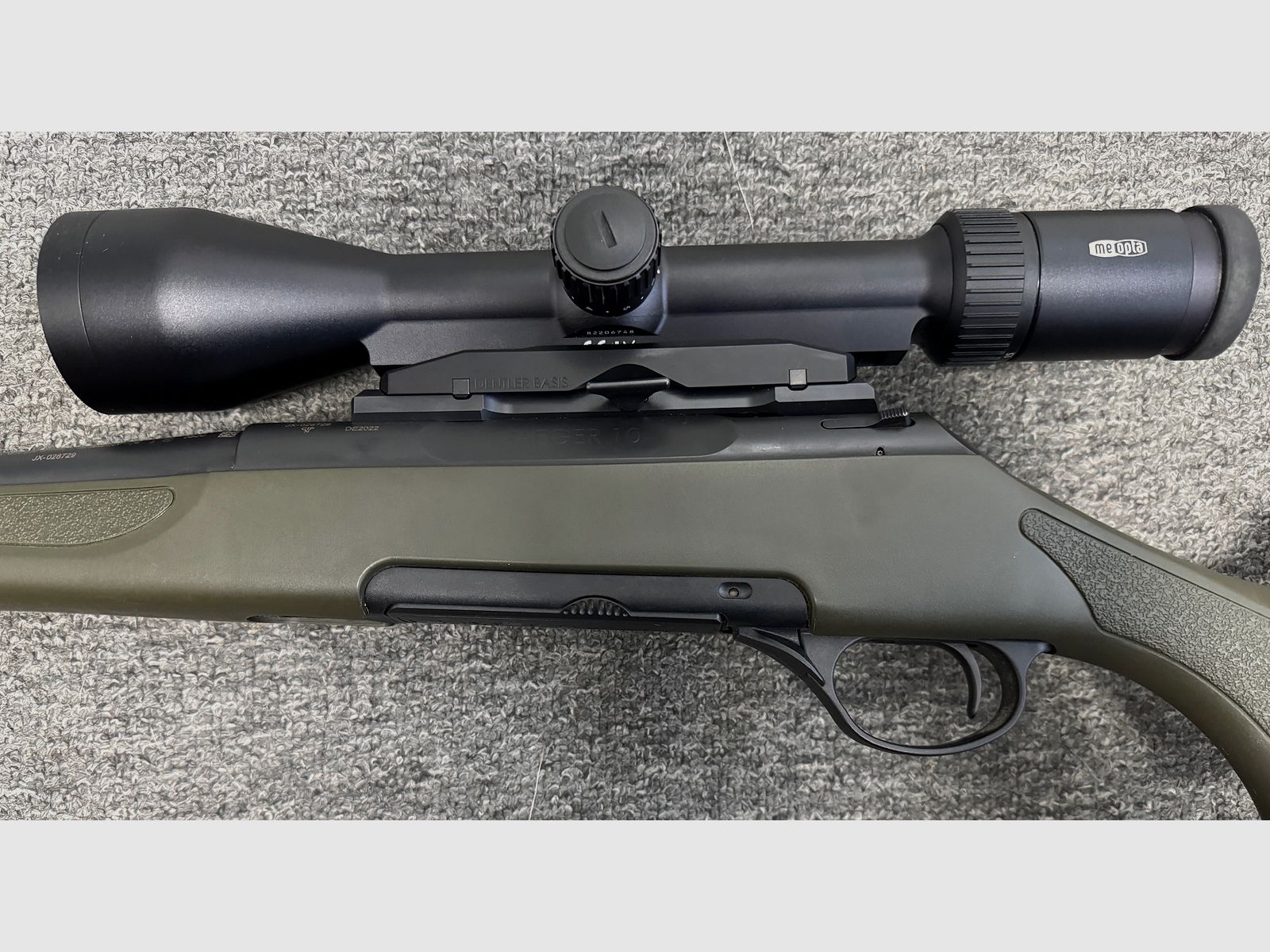 Haenel Jaeger 10  8x57IS + Meostar R2 2,5-15x56 & Fastfire 2 & HLX Schalldämpfer