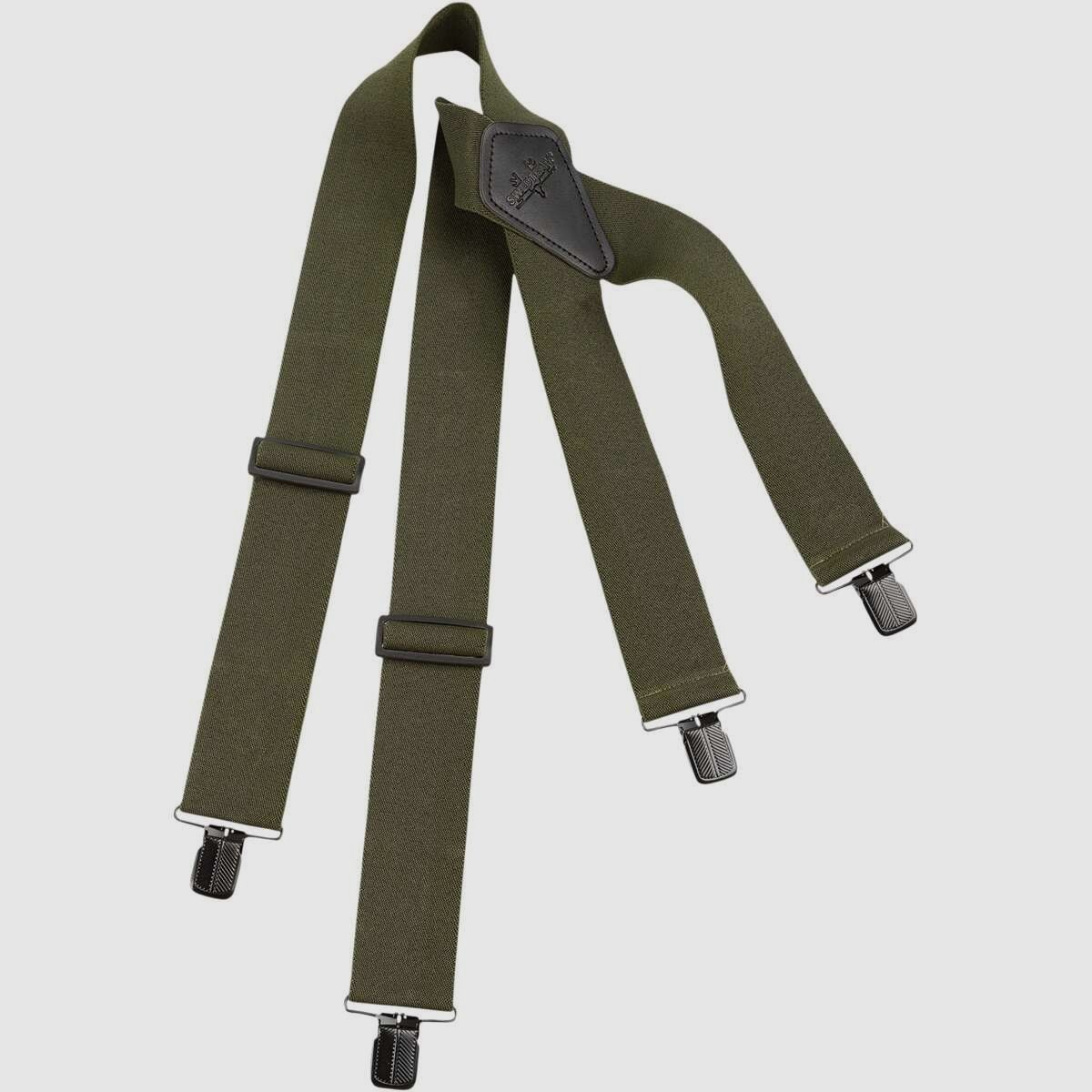 Swedteam Clip Suspenders Hunting Green One Size