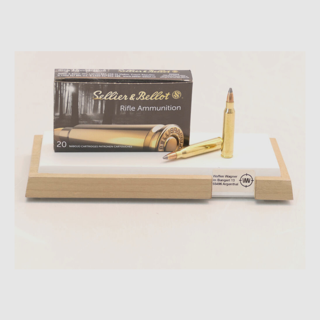 Sellier&Bellot SP 55grs. à20