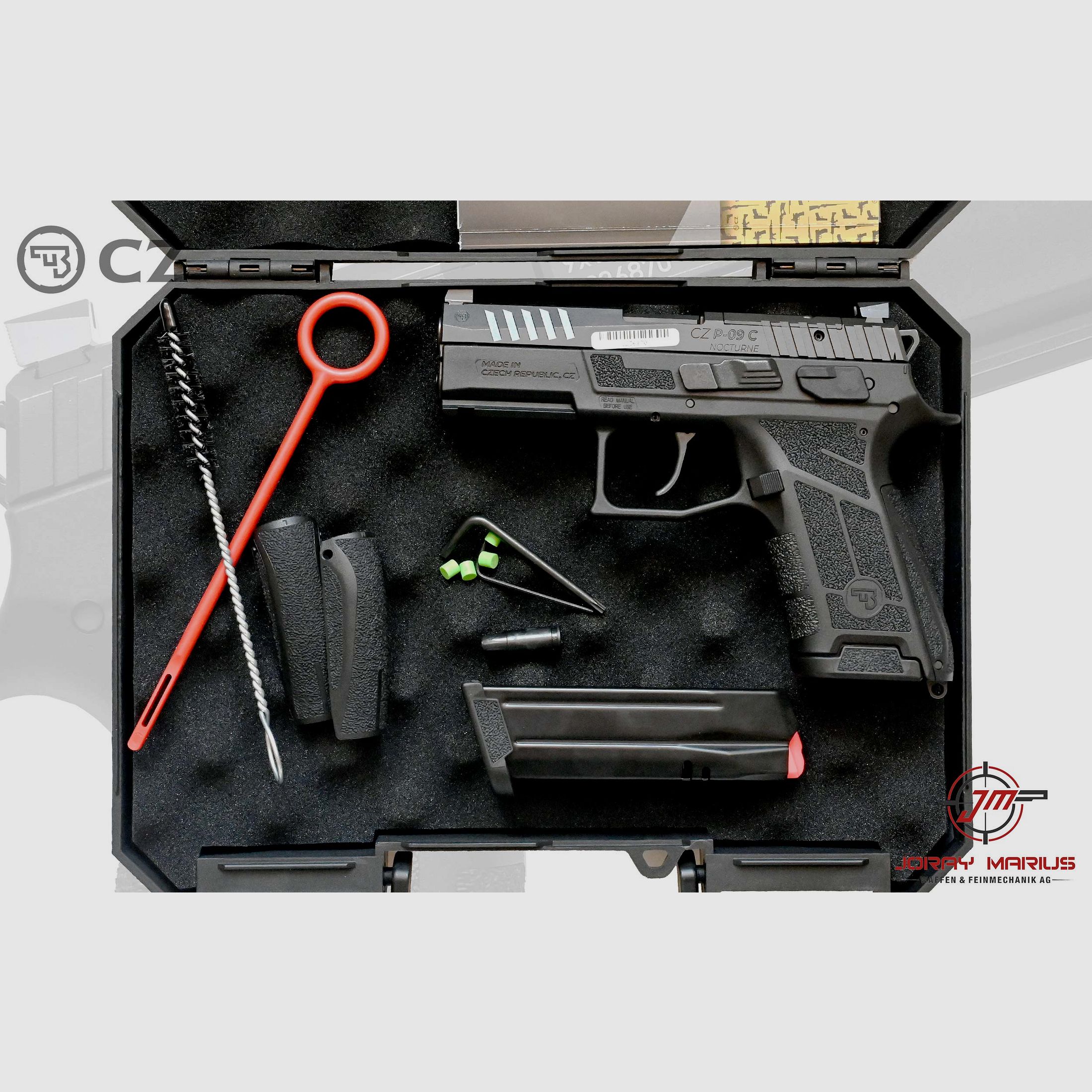 CZ P-09 Nocturne Compact 9mm Para, Bild 2 von 2
