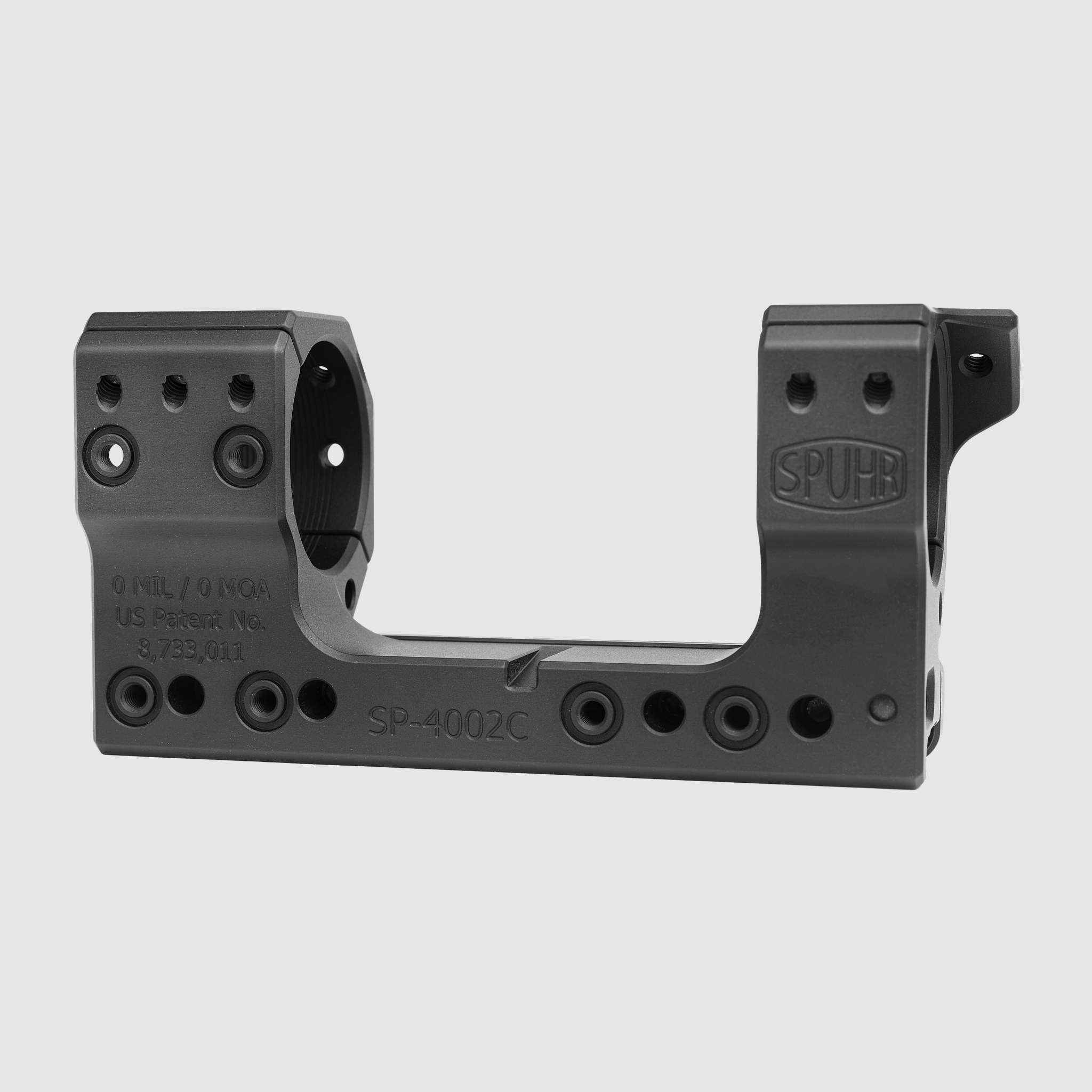 Montaż SPUHR SP4002CM 34mm 0 MOA H-38mm L-120mm - stalowy docisk