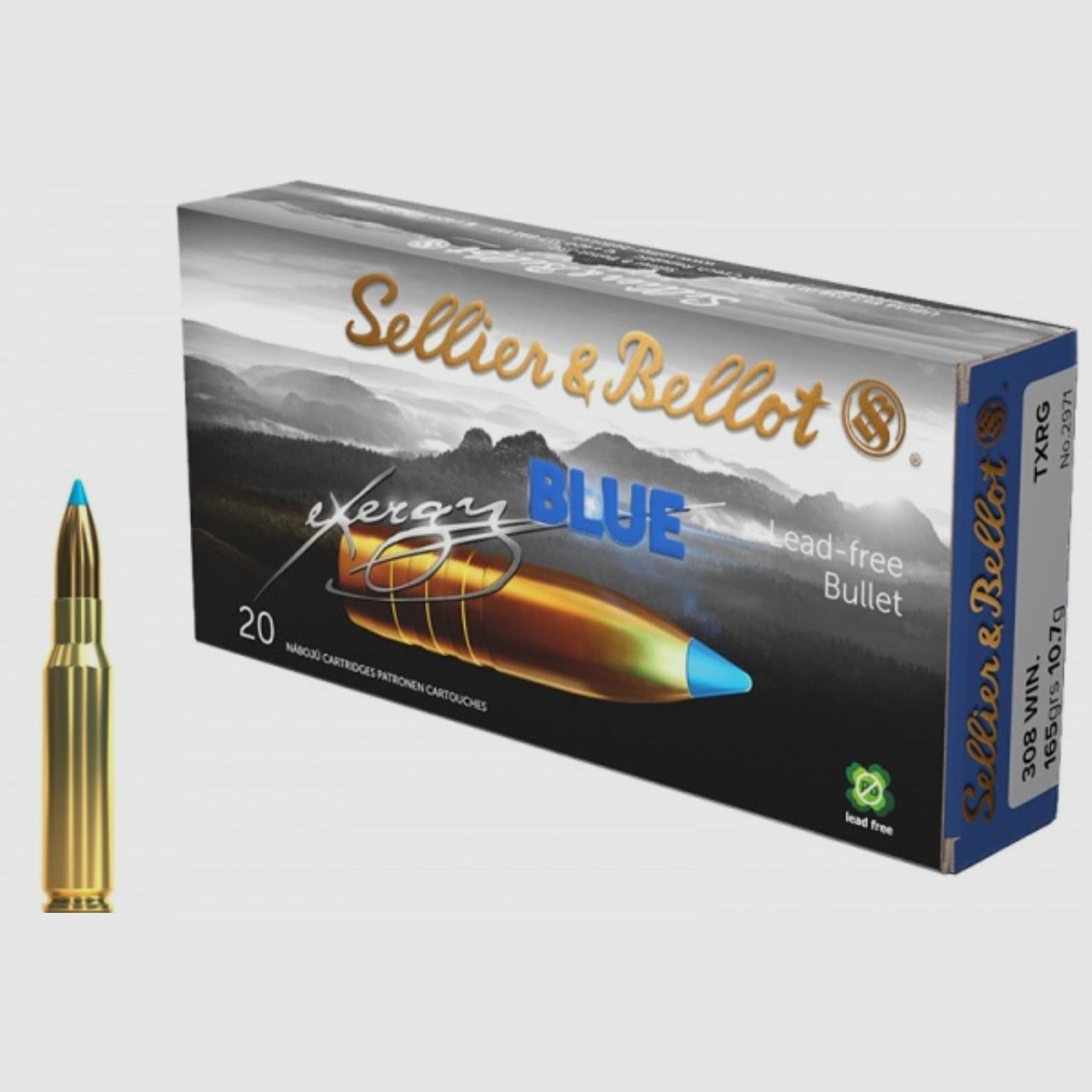Sellier & Bellot 308 win TXRG 10,7g. 165gr.
