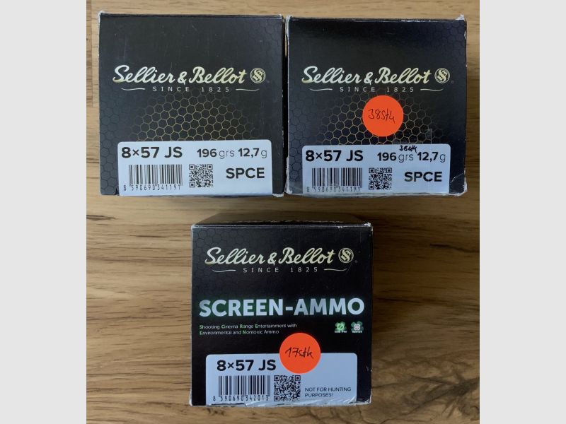 Sellier & Bellot 8x57IS SPCE 12,7g / 196gr