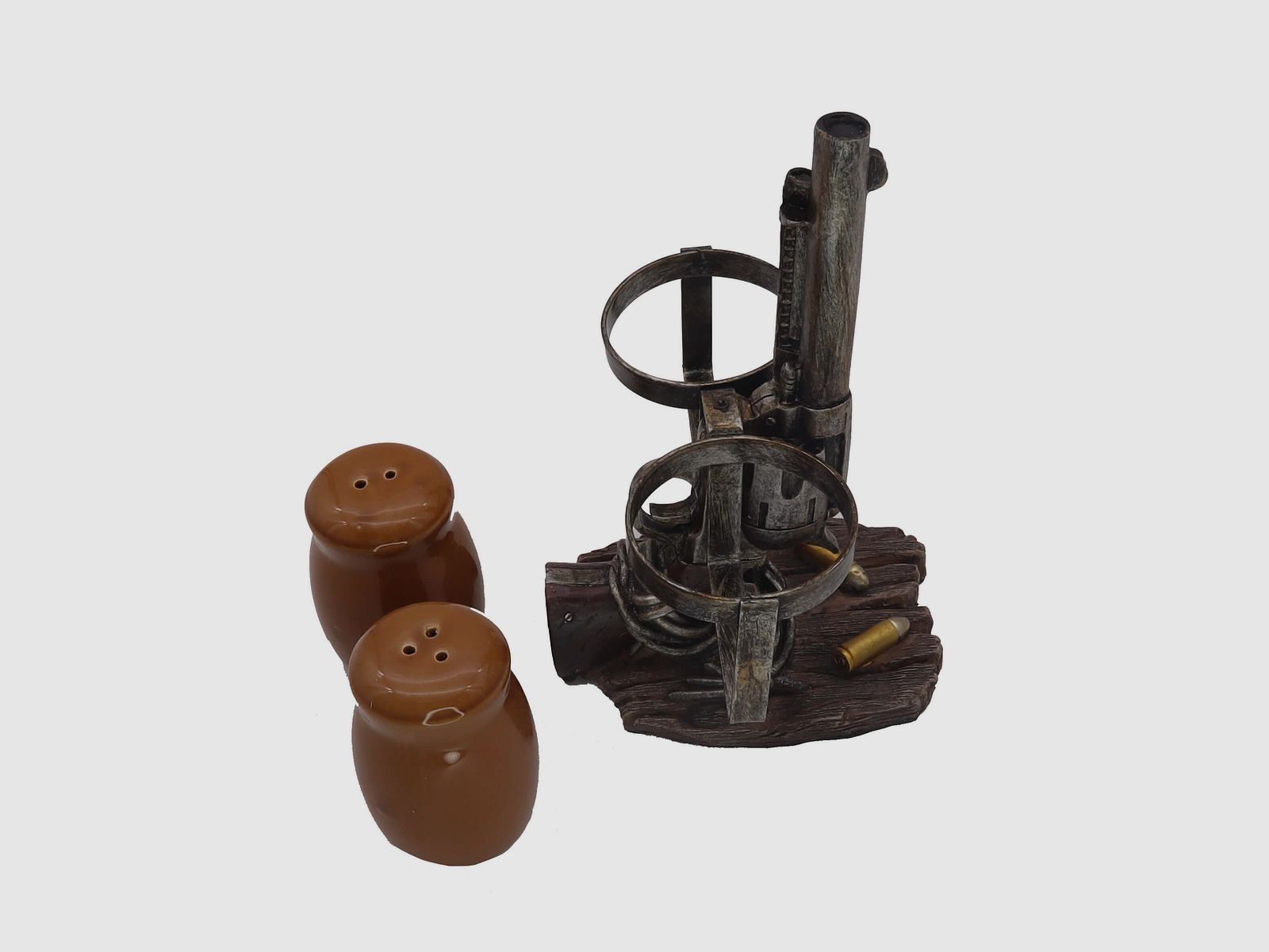 Salz und Pfefferstreuer Revolver