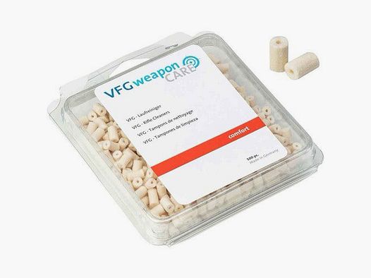 VFG Weapon Care comfort per pulizia armi – calibro 6.5mm – 500 pezzi