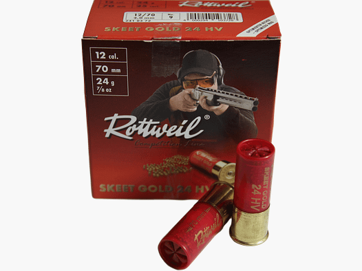 Rottweil Skeet Gold 24 HV 2 mm 24 g. 12/70 - 25 pièces