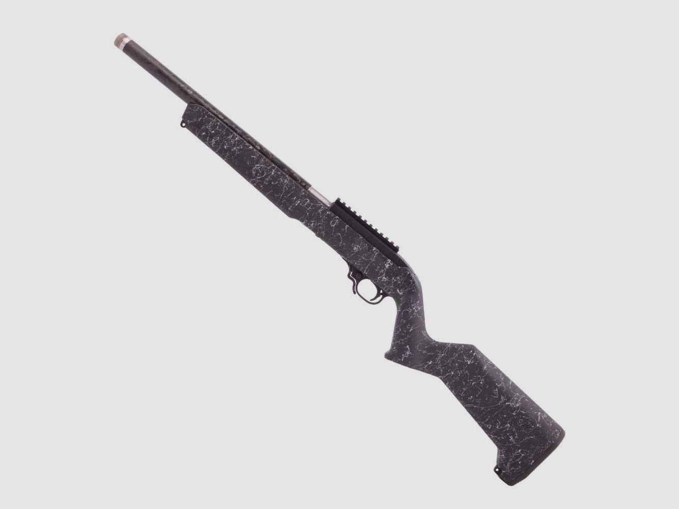 Ruger 10/22CarbonFiber Struktur weis