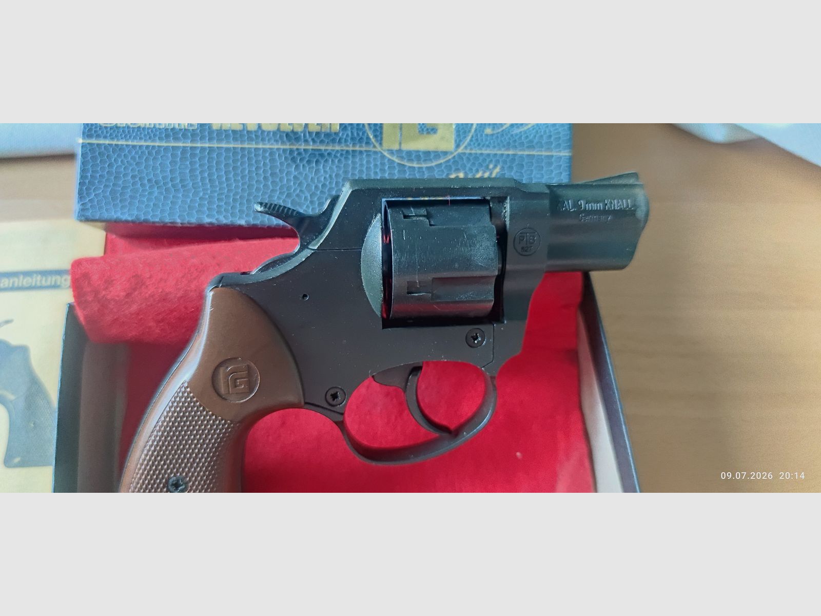 Oryginalny Röhm RG 59 PTB 527, 9 mm RK