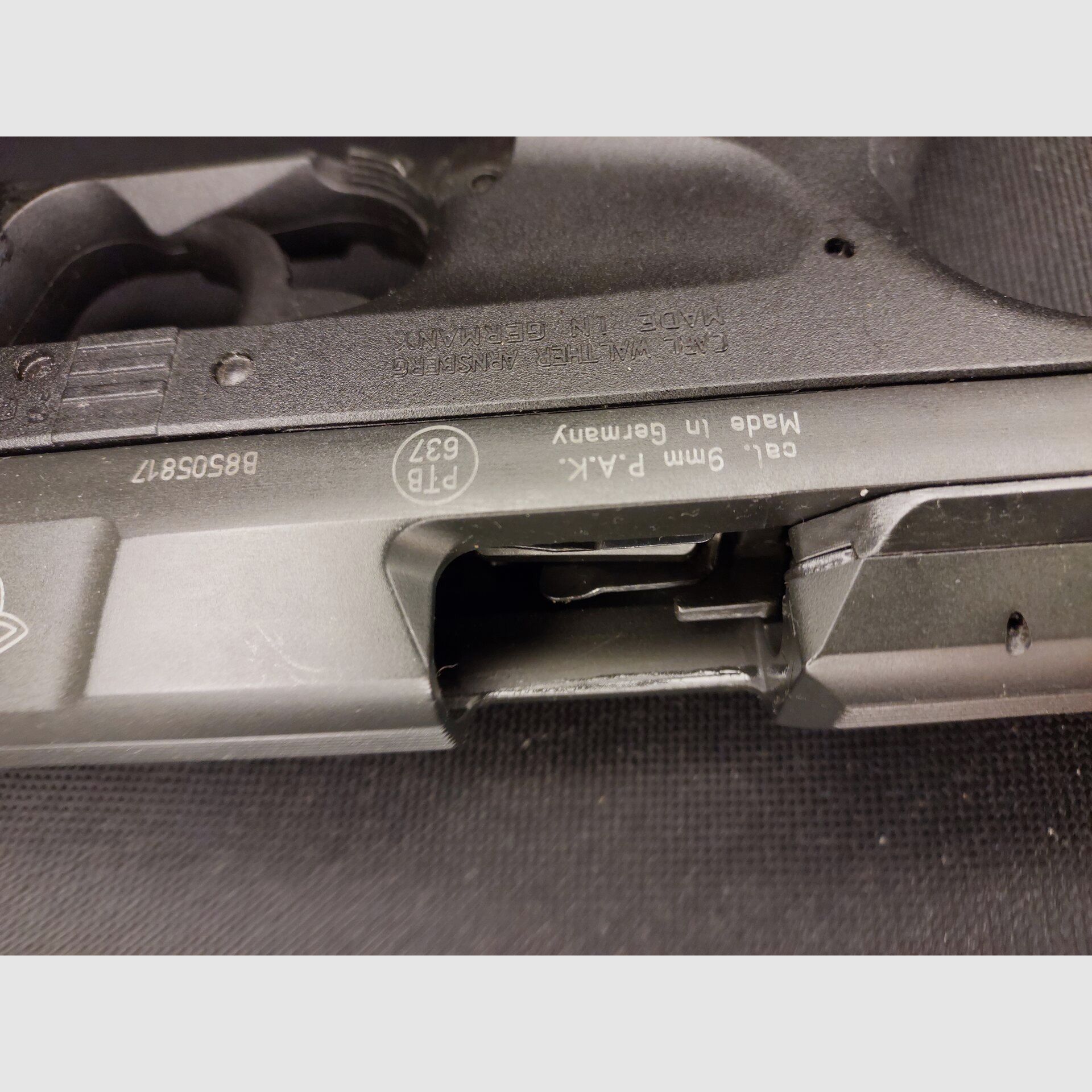 Walther P99 Schreckschuss Pistole 9mm P.A.K. (PTB 637) P 99