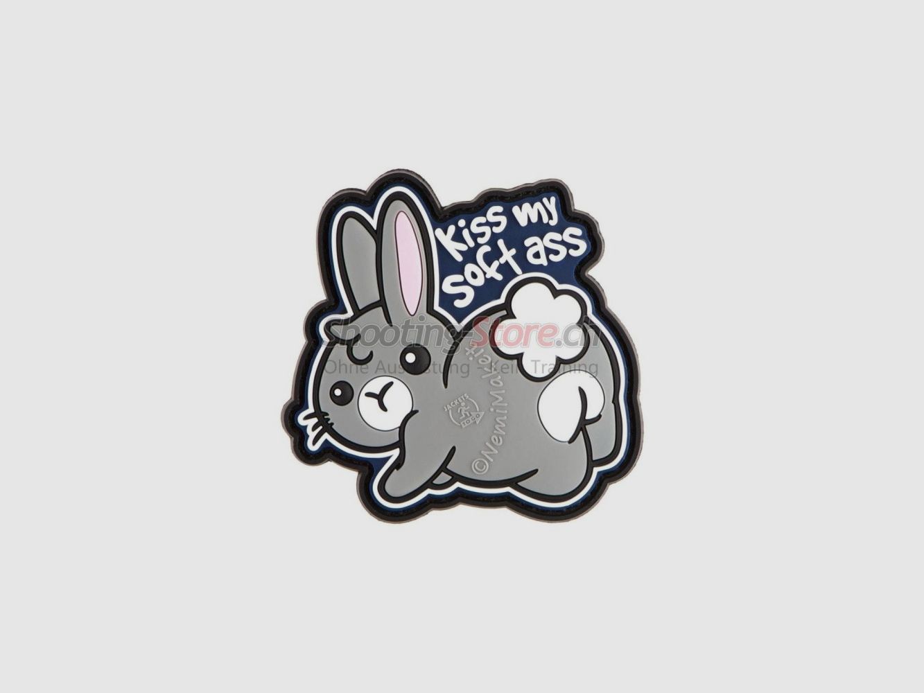 JTG Bunny Rubber Patch Multicolor