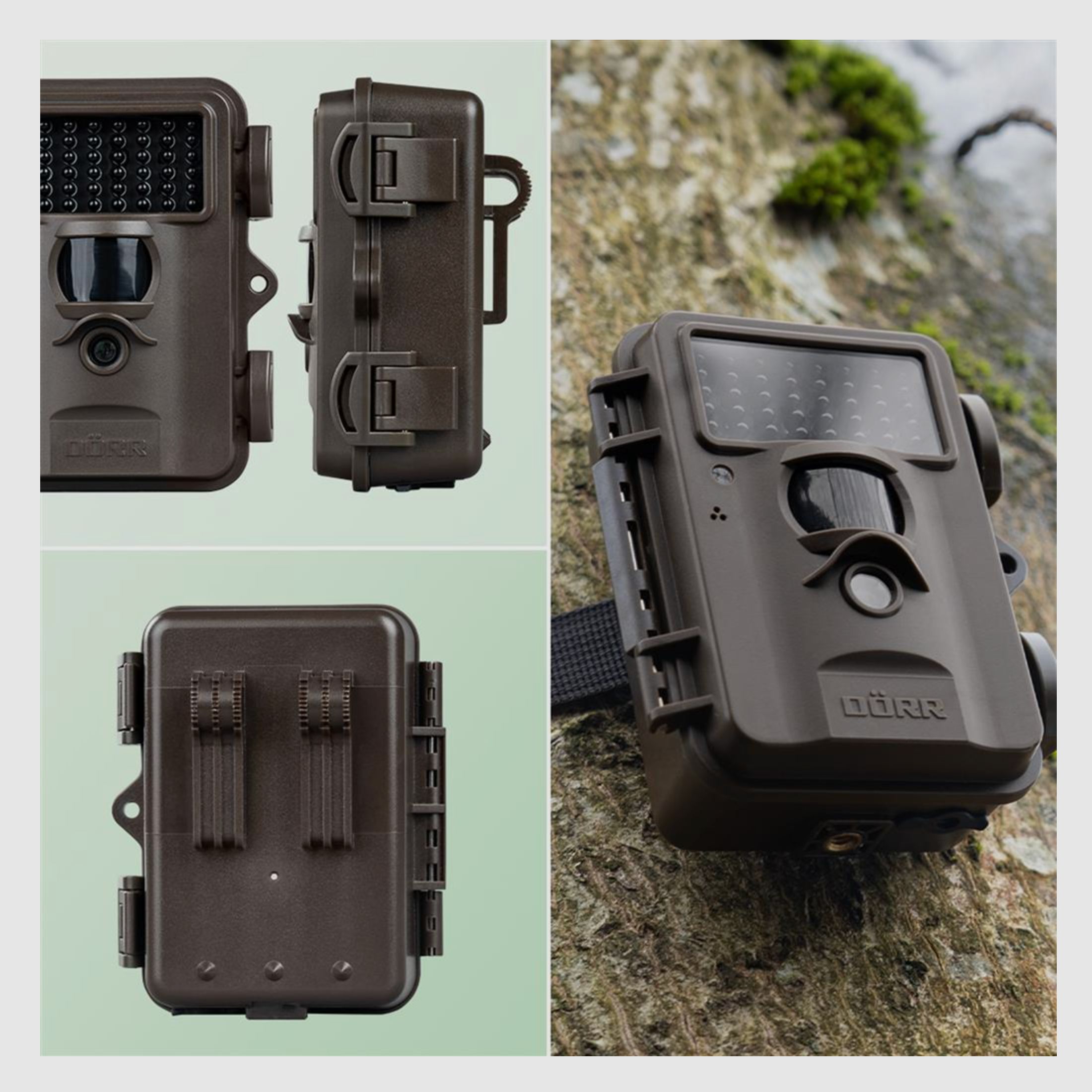 Door 204500 Surveillance Camera SnapShot Mini Black 30MP 4K