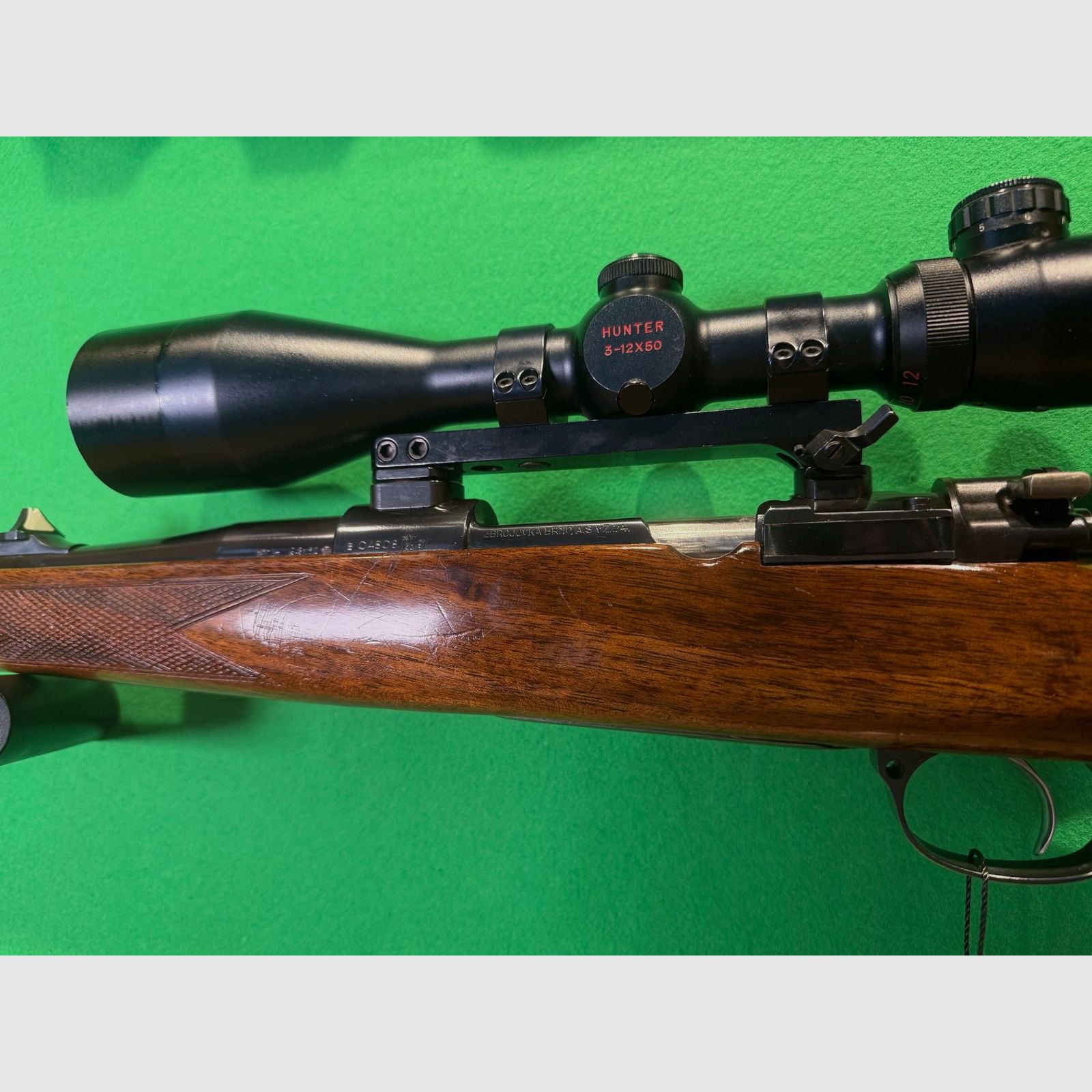 Brünner Repetierer 9,3x62 mit ZF 3-12x50