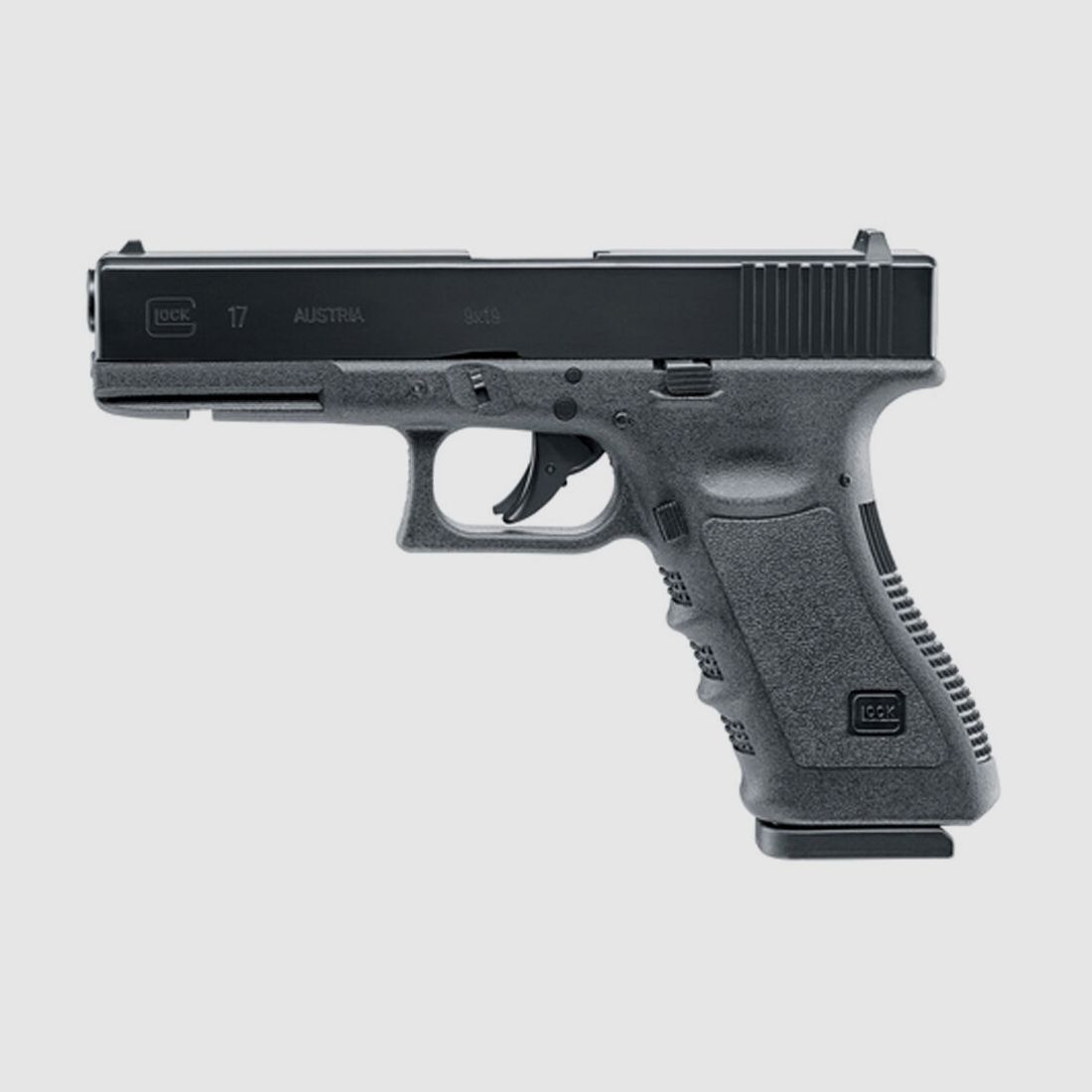 GLOCK	 Glock 17 - CO2 Pistole 4,5 mm BB und Diabolos