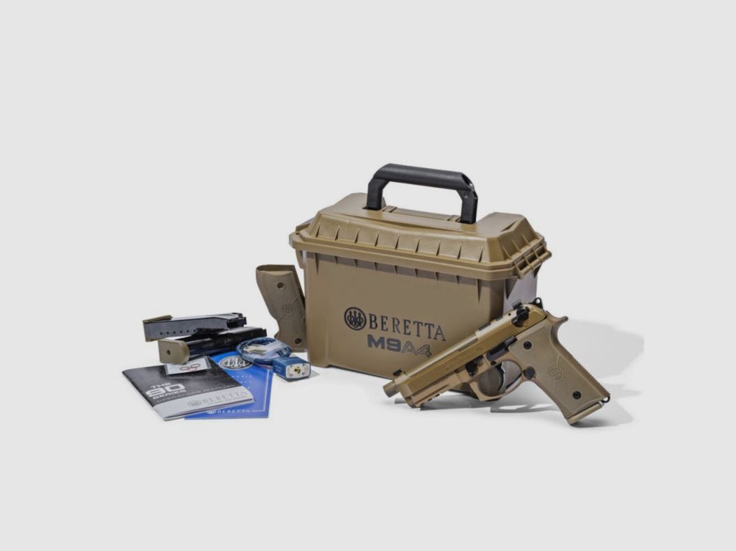 Pistool Beretta M9 A4 G FDE kal. 9x19, afbeelding 6 van 6