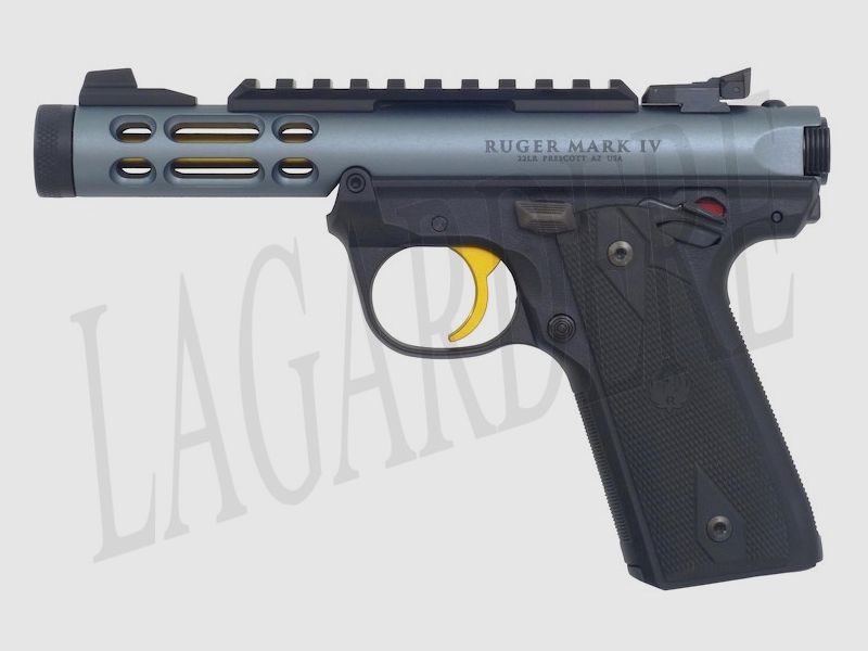 RUGER 22/45 MKIV LITE TB GRAU (PISTOLE KALIBER .22)