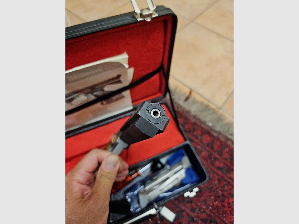 Hämmerli 230 caliber .22 l.r. – High-quality Swiss match pistol, top condition from estate

