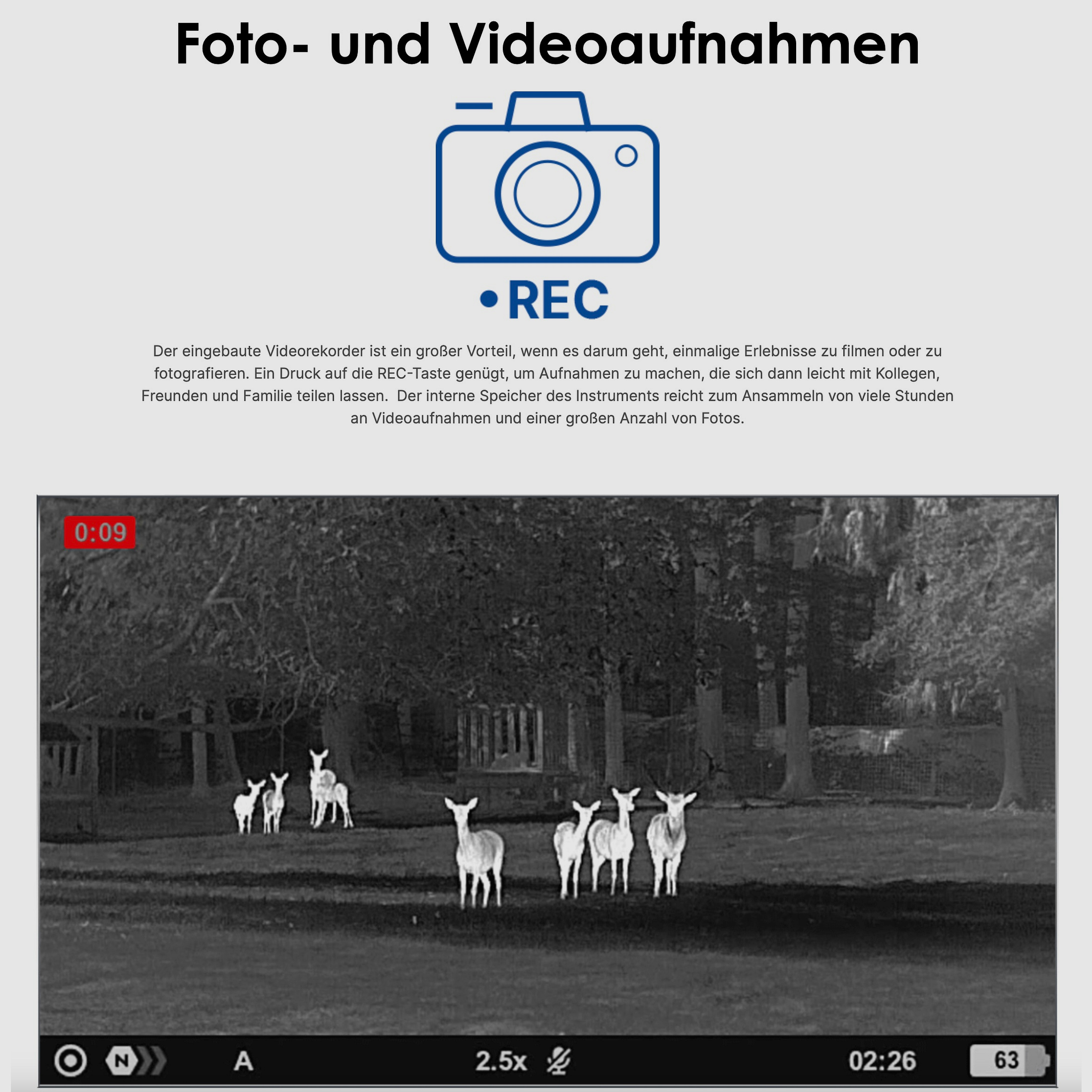 PULSAR 77509 kamera termowizyjna Axion XG35 Compact do 1750m Wifi Zdjęcie Wideo