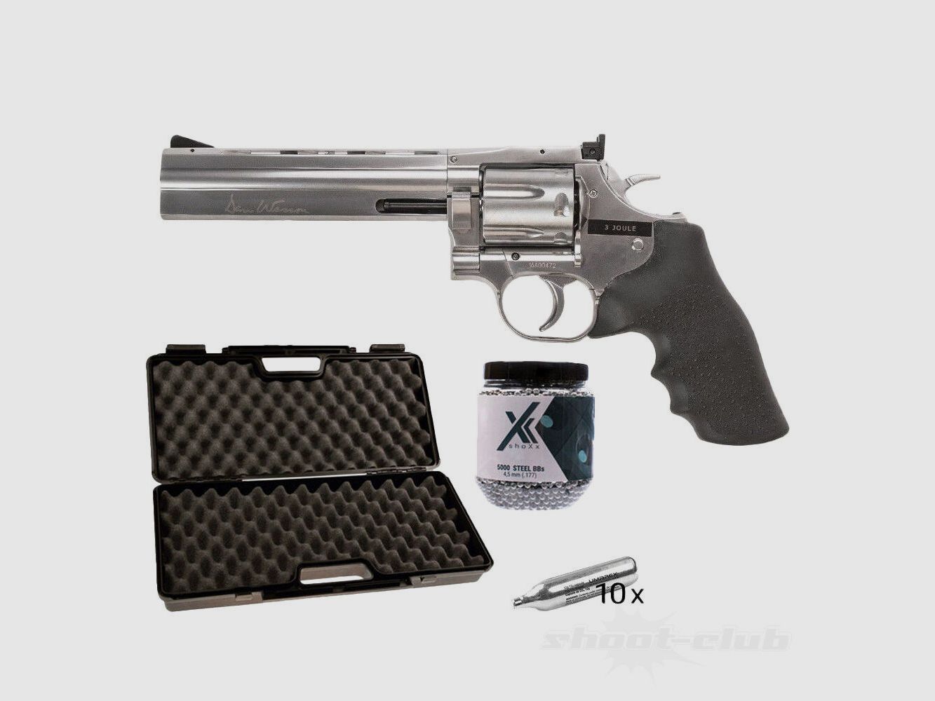 Dan Wesson 715 6 inch 4,5mm / Koffer-set