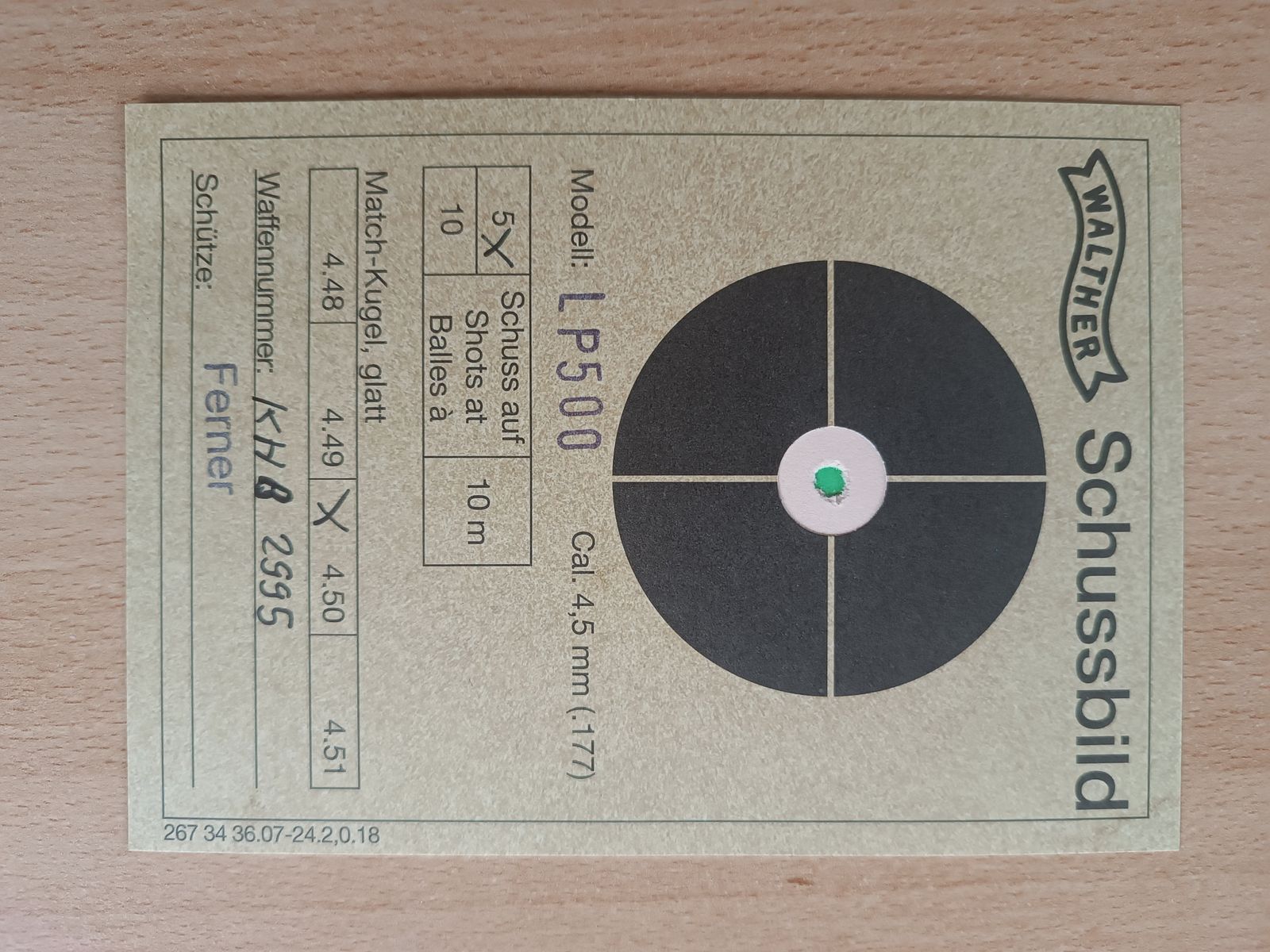 Walther LP500 Expert (Blue Angle) - NEU - inkl. Grundausstattung 