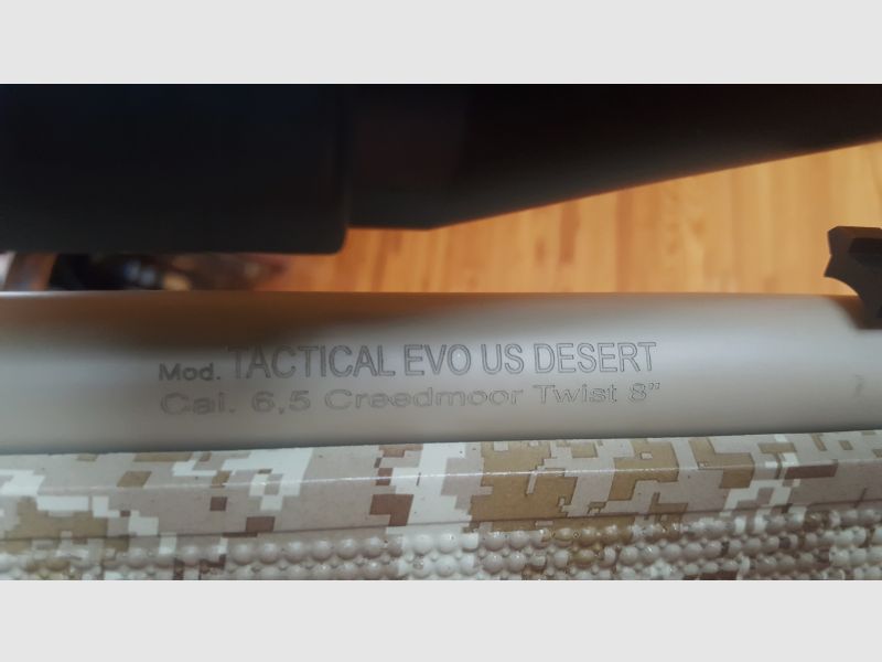 Mercury Sabatti Tactical Evo US Desert 6,5 Creedmoor mit ZF