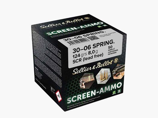 Sellier & Bellot Screen SCR Zink 124grs. .30-06Spring