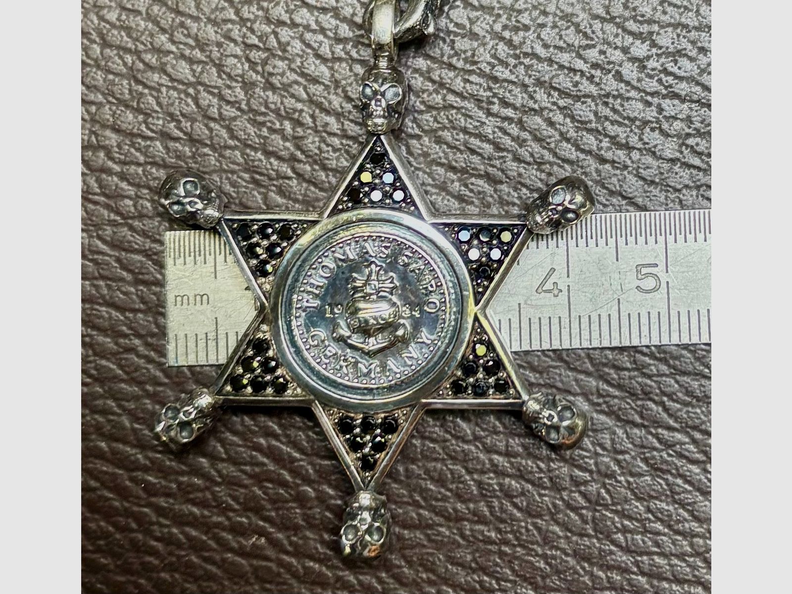Sheriff Star real 925 silver by Thomas Sabo