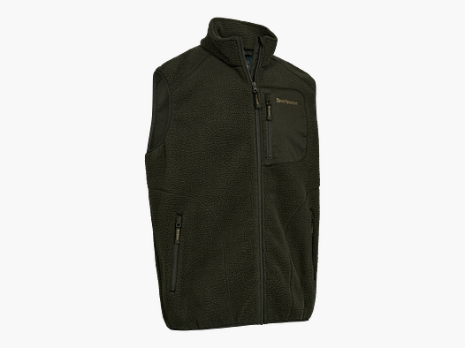 Atlas Fleece Vest - Forest Green - Size: M