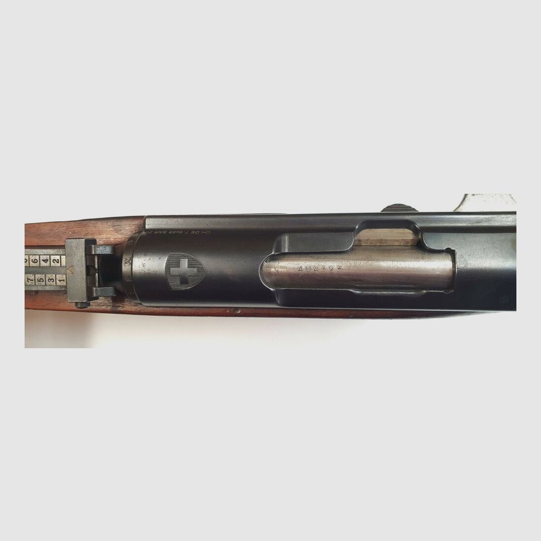 Bern Weapons Factory Repeating Rifle Bern Weapons Factory Swiss K31 Caliber 7.5x55 Swiss complete matching numbers + private