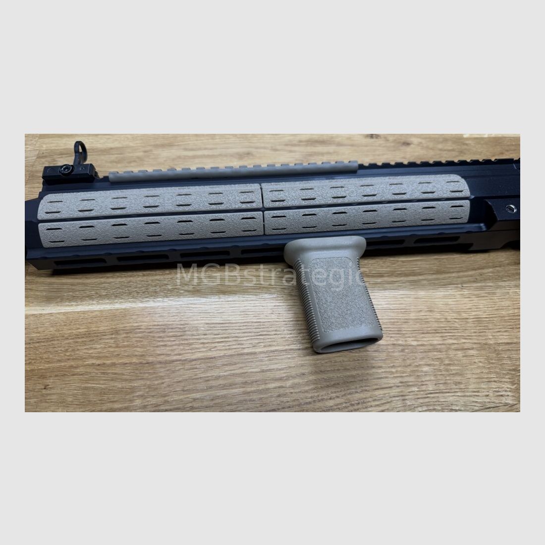 Heckler & Koch GmbH MR223 A3 Sport 14,5" MGBs speciale versie - lange handguard - QD eindplaat - handstop - blast can