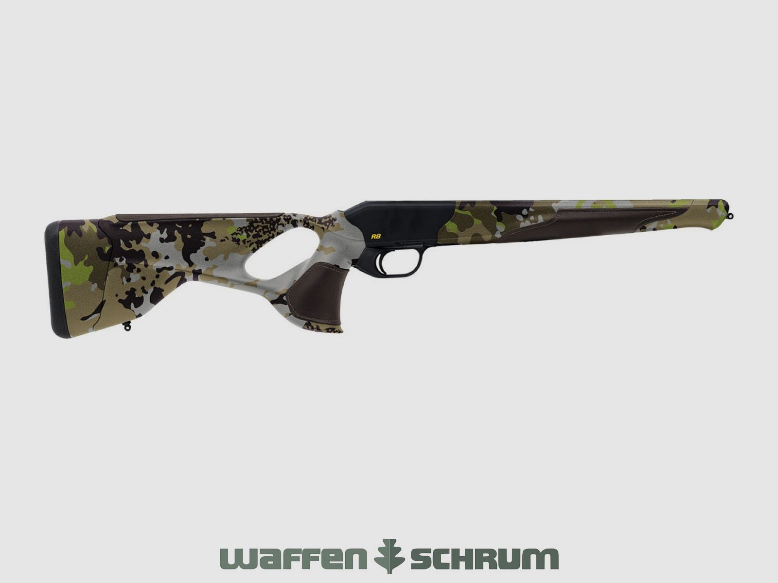 Blaser System R8 Ultimate HunTec CAMO Leder