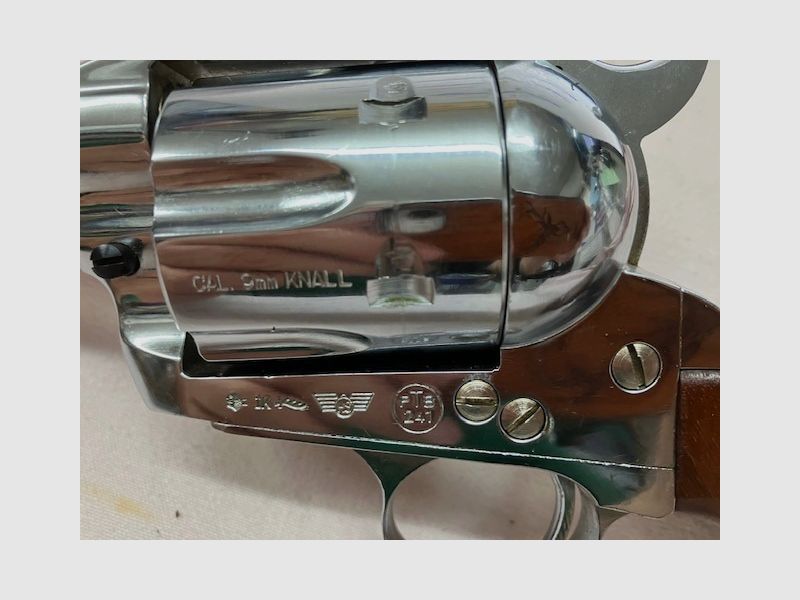 Texas Scout Frontier 9mm K, PTB Nr. 241 - Gunfighter Ausführung (kurze Ausführung) von H. Schmidt UNBENUTZT - TOP -