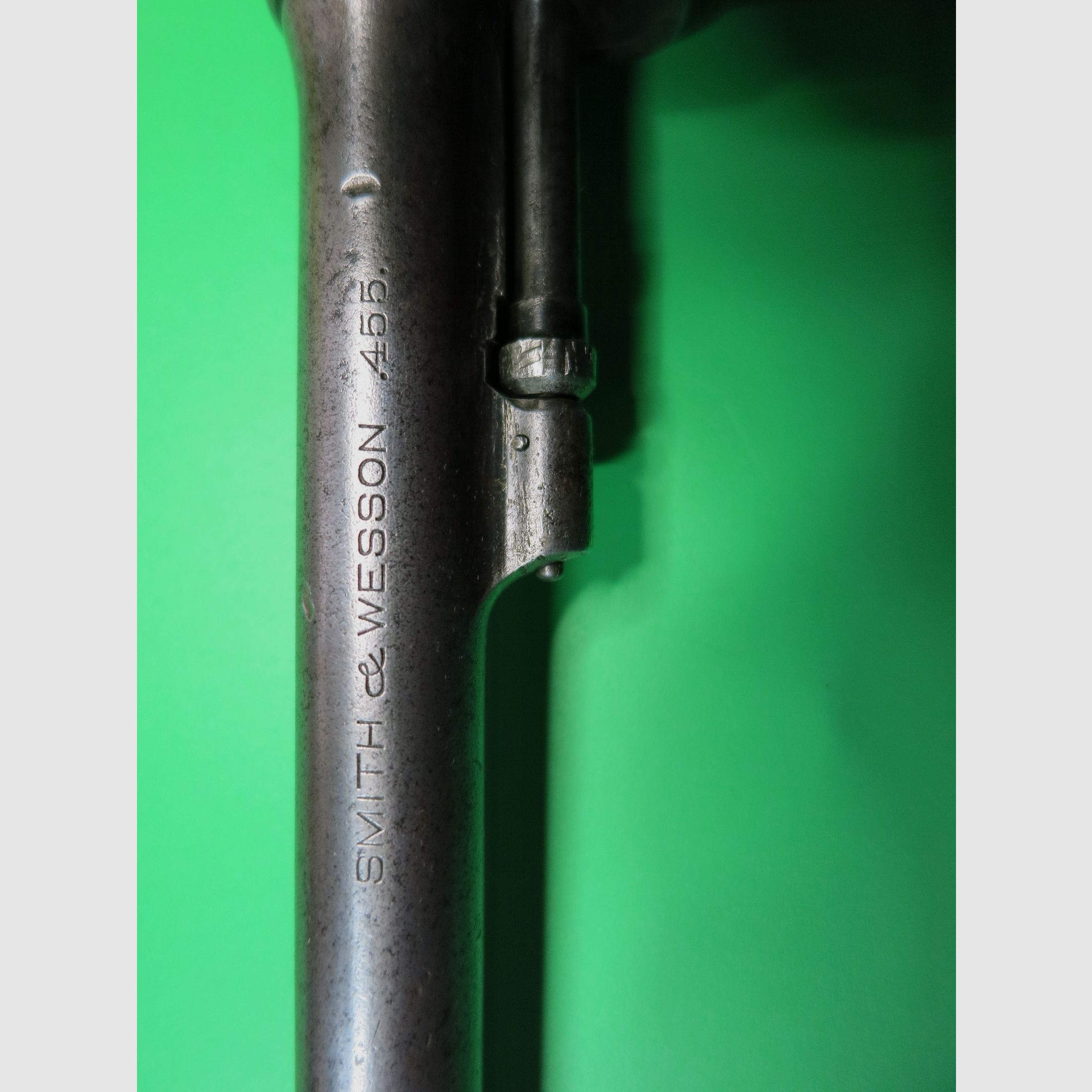 Rewolwer SMITH&WESSON model 44, M1915, .455Webley WKI US Army + UK, model 1 -Triplelock #73, zdjęcie 9 z 14