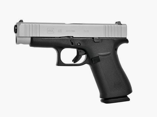 GLOCK Pistole Mod. 48 Gen5 FS Silver Slide 9mmLuger   Slim-Line