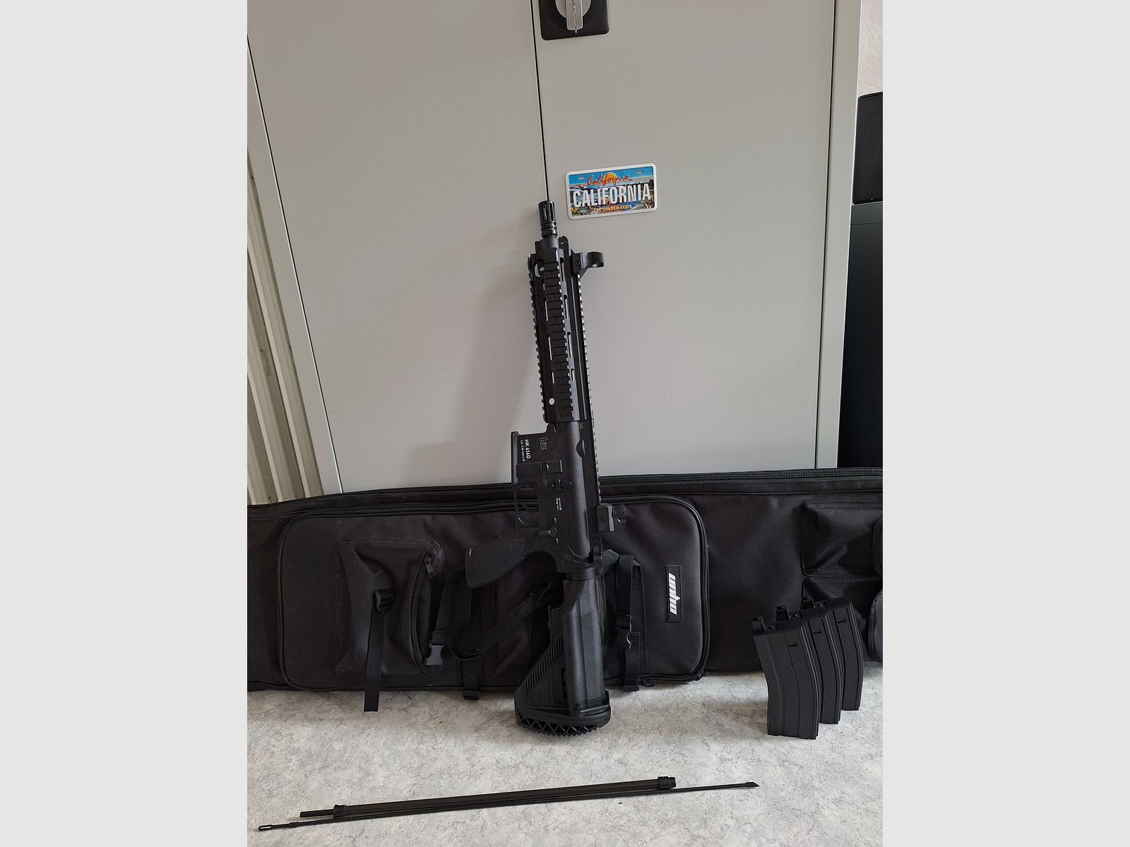 HK 416 D Federdruck <0,5j mit Ersatzmagazinen 