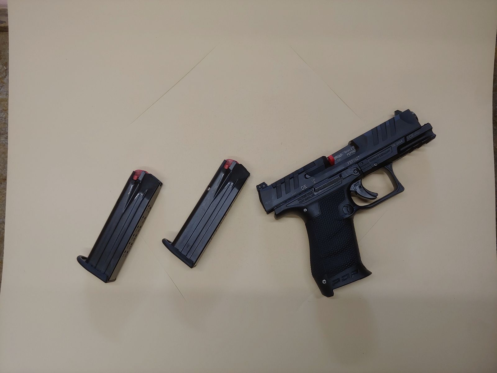 Sale handgun Walther PDP Compact V2 - 4 OR 9mm Luger *like new