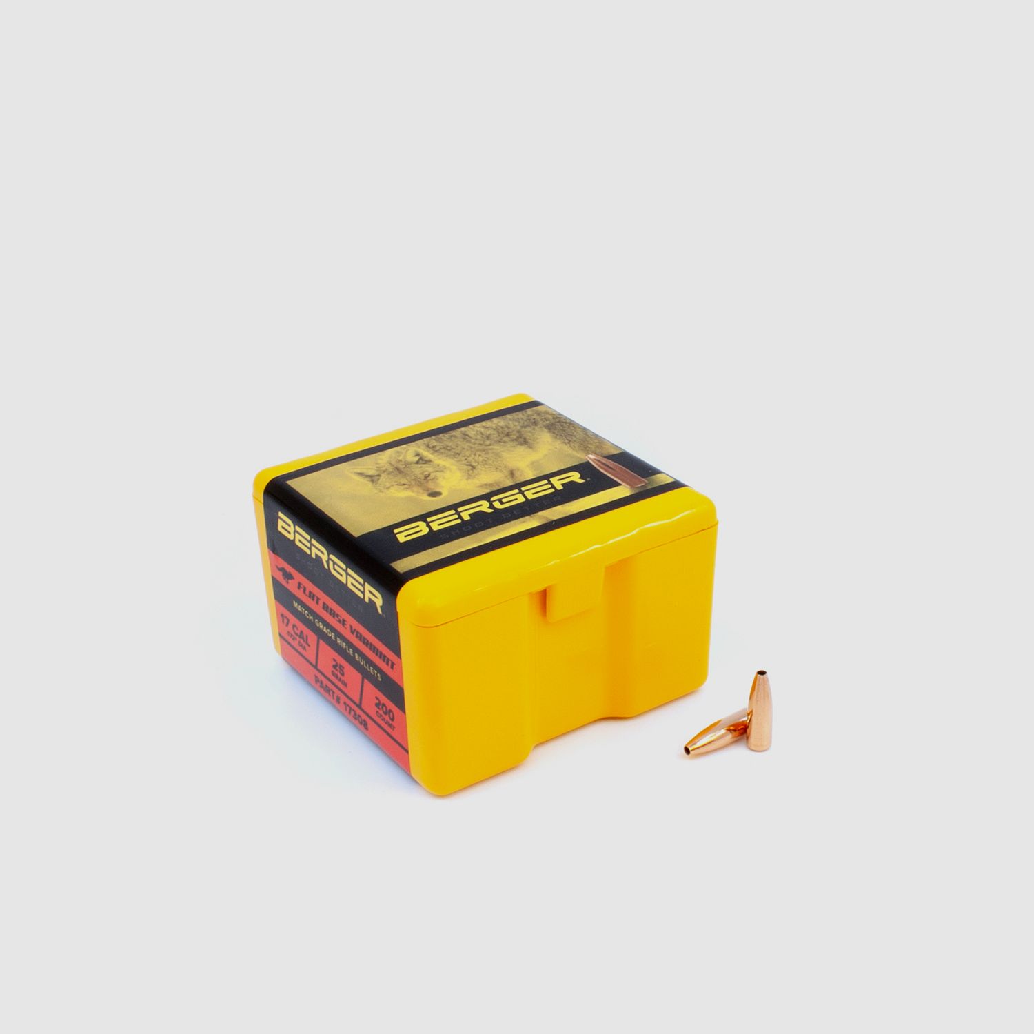 Proiettile Berger .17 FB Varmint 25GR 200 pezzi