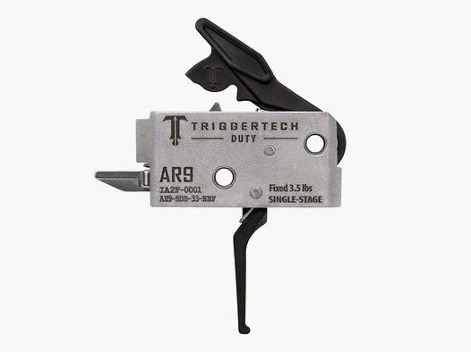 TriggerTech AR-9 Duty Trigger Straight Flat single-stage