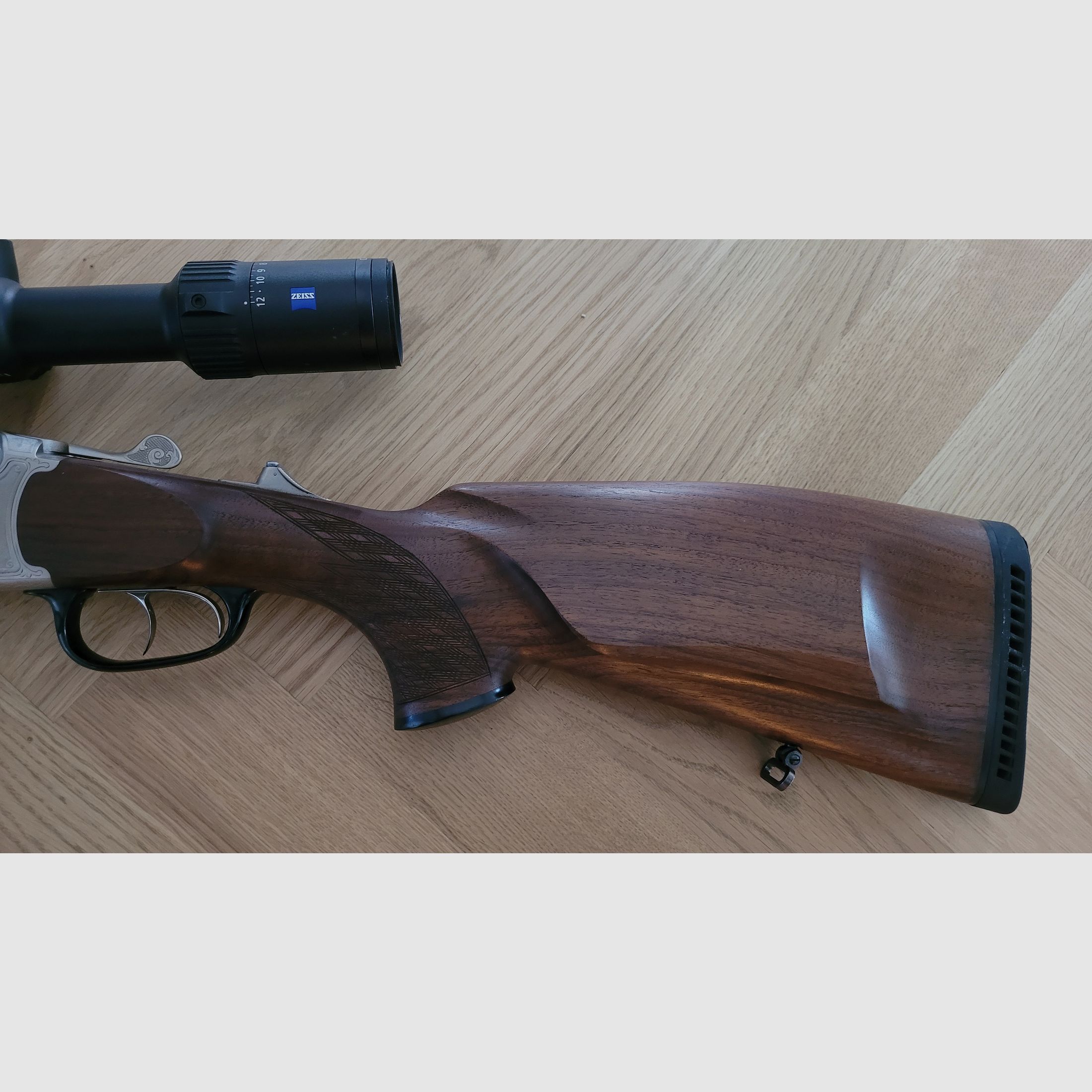 Blaser BD 880 Bockdrilling mit Zeiss Conquest V4 3-12x56