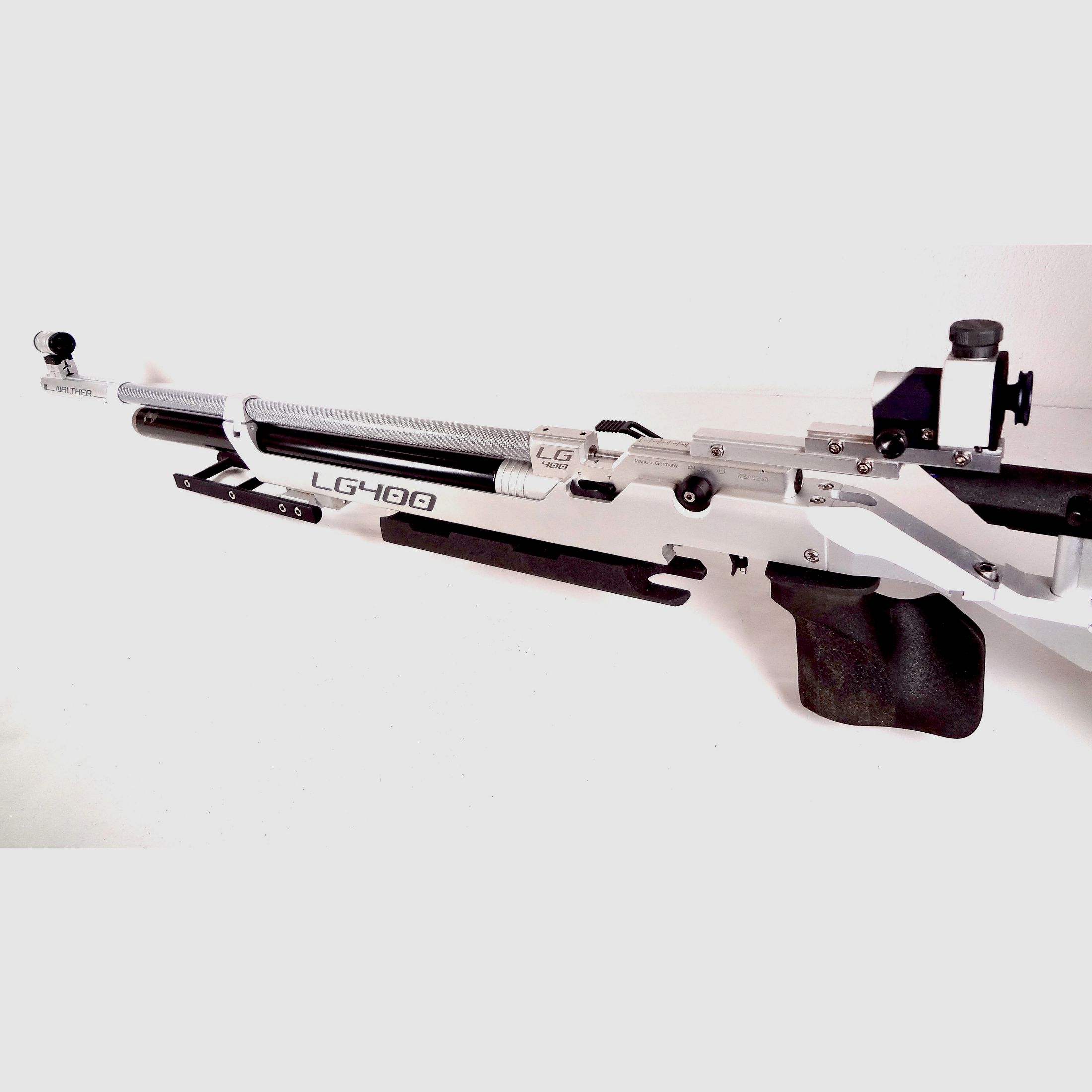 Walther LG 400 Alutec Competition Luftgewehr mit Linksgriff. 