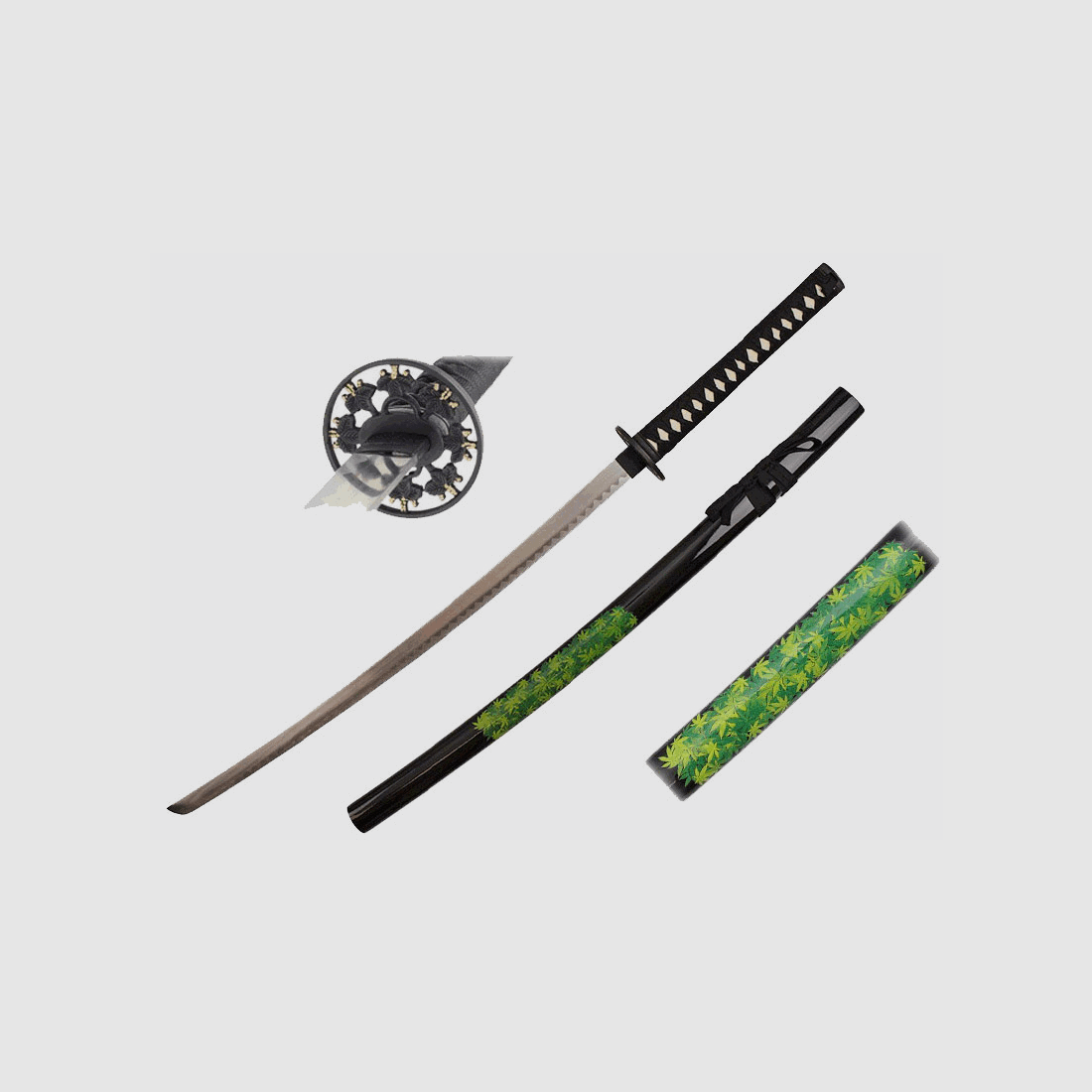 Katana Marihuana Deko Samuraischwert