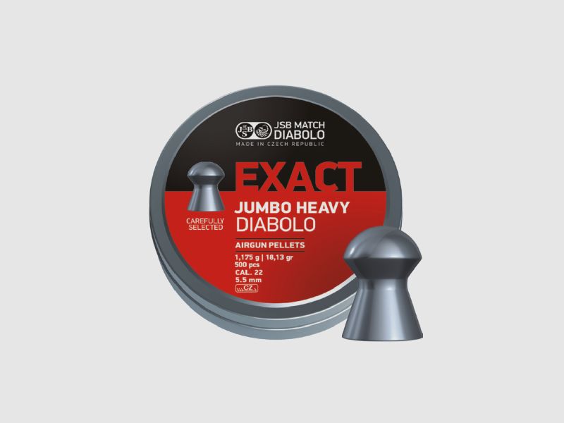 JSB PALLINI EXACT JUMBO HEAVY CAL. 5,52MM 500PCS