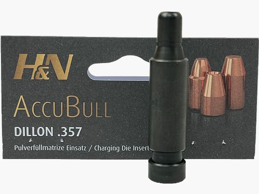 H&N AccuBull espansore .357 per matrice di riempimento polvere Dillon
