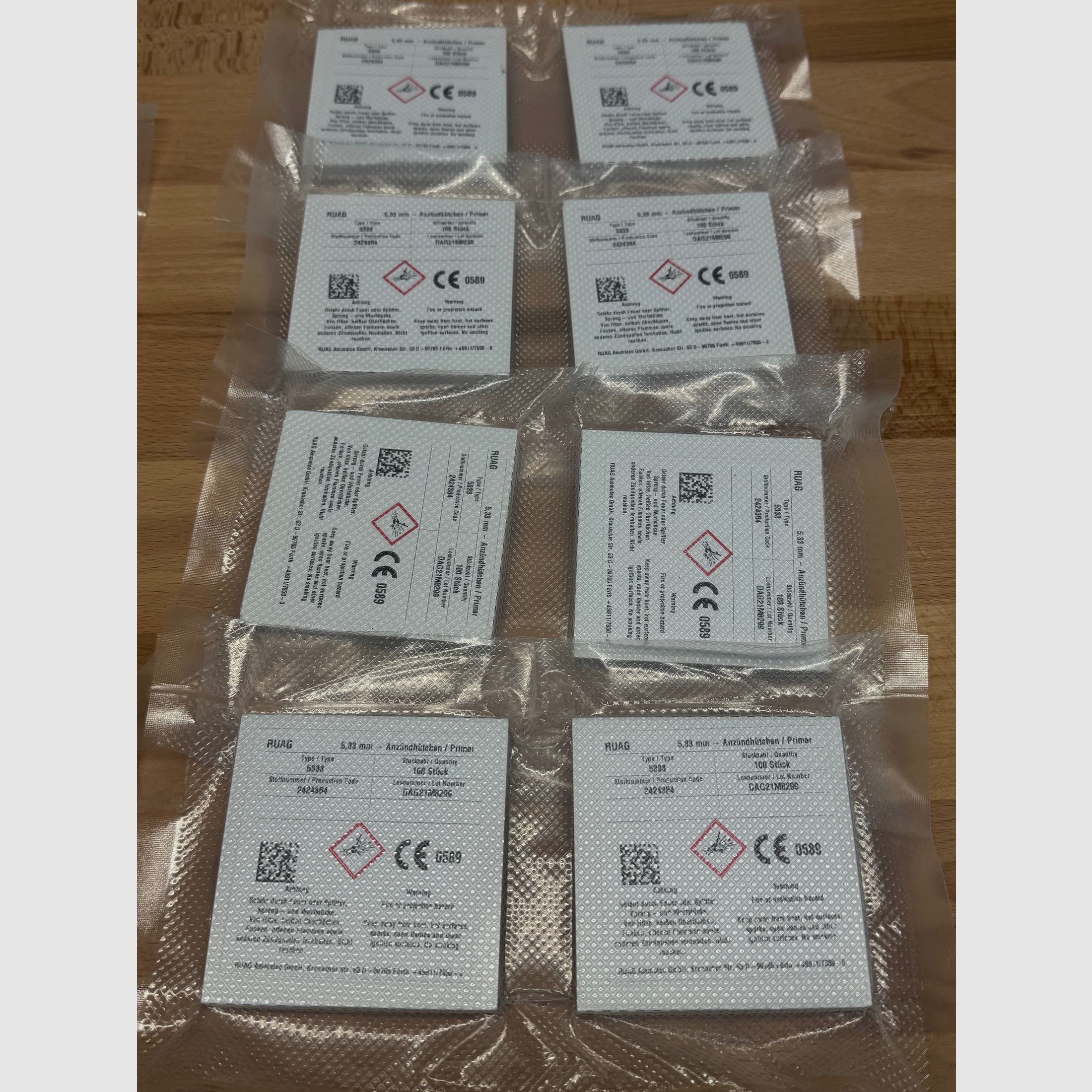 RUAG cápsulas de percusión Nr. 5333 Rifle Grande Mag
