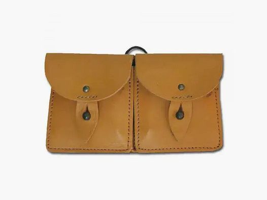 Französische Armee Französische Koppeltasche Leder gebraucht